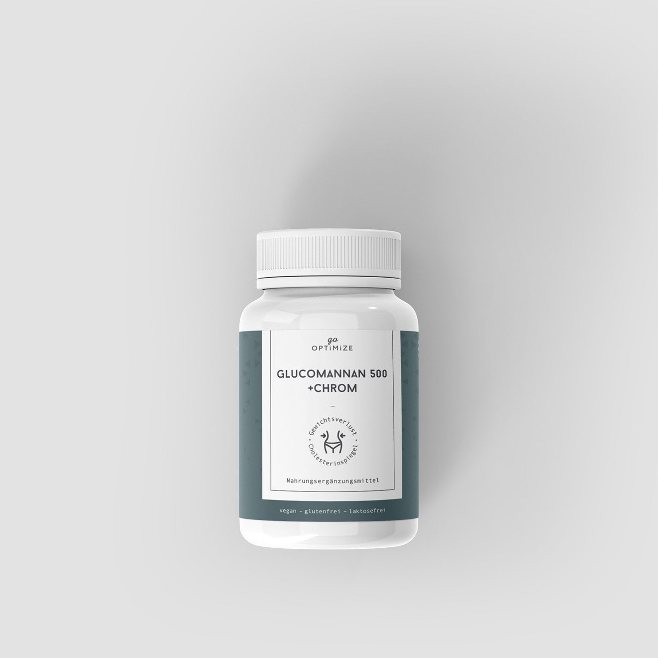 go-Optimize-Glucomannan 500 + Chrom (120 Kapseln)