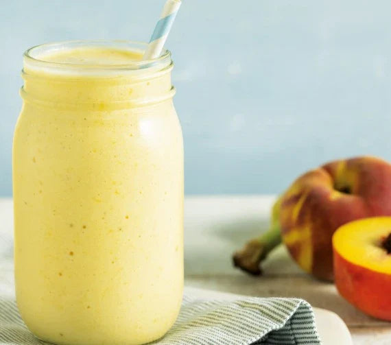 Pfirsich-Buttermilch-Drink