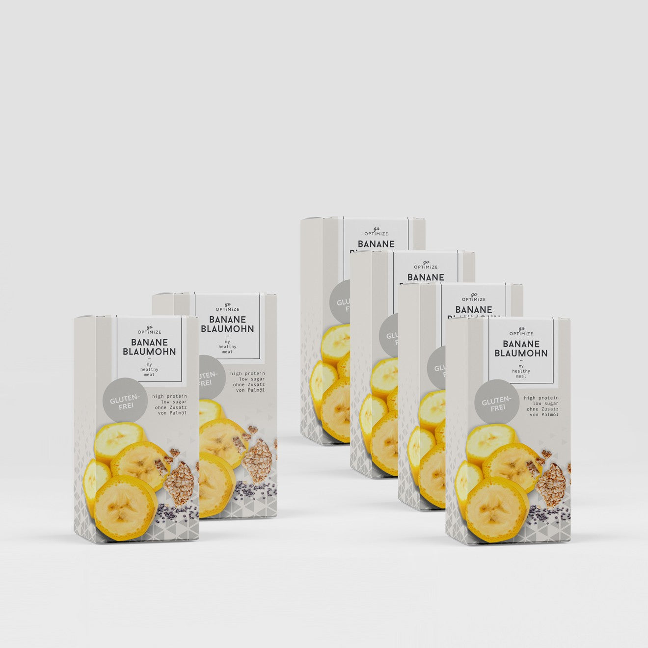 go-Optimize-Riegel-Paket "PUR-BANANE"