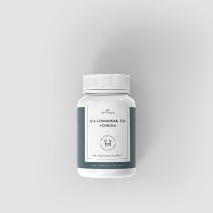 go-Optimize-Glucomannan 500 + Chrom (120 Kapseln)