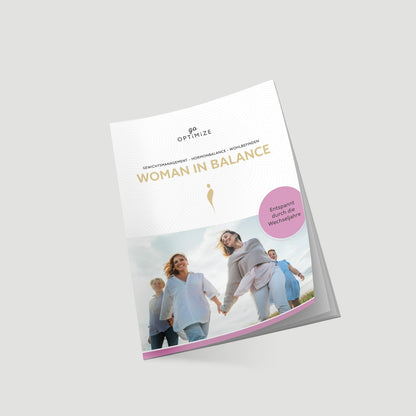 go Optimize Broschüre "Woman in Balance"