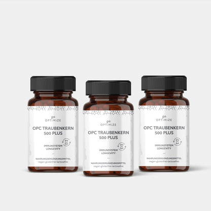 go Optimize OPC Traubenkern 500 - 3 Monatspackung