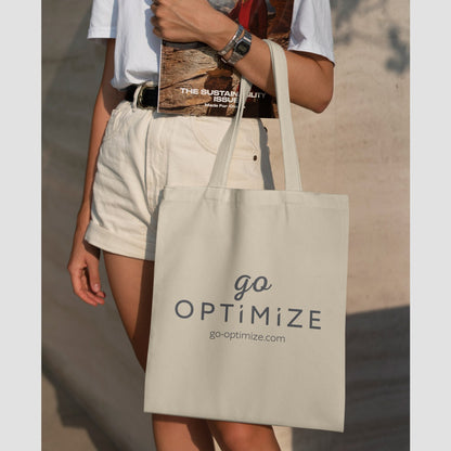 go Optimize Stoff-Tragtasche