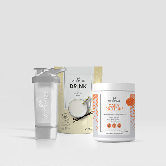 Optimize GLP-1 MusclePROTECT-Startpaket I Pfirsich-Orange
